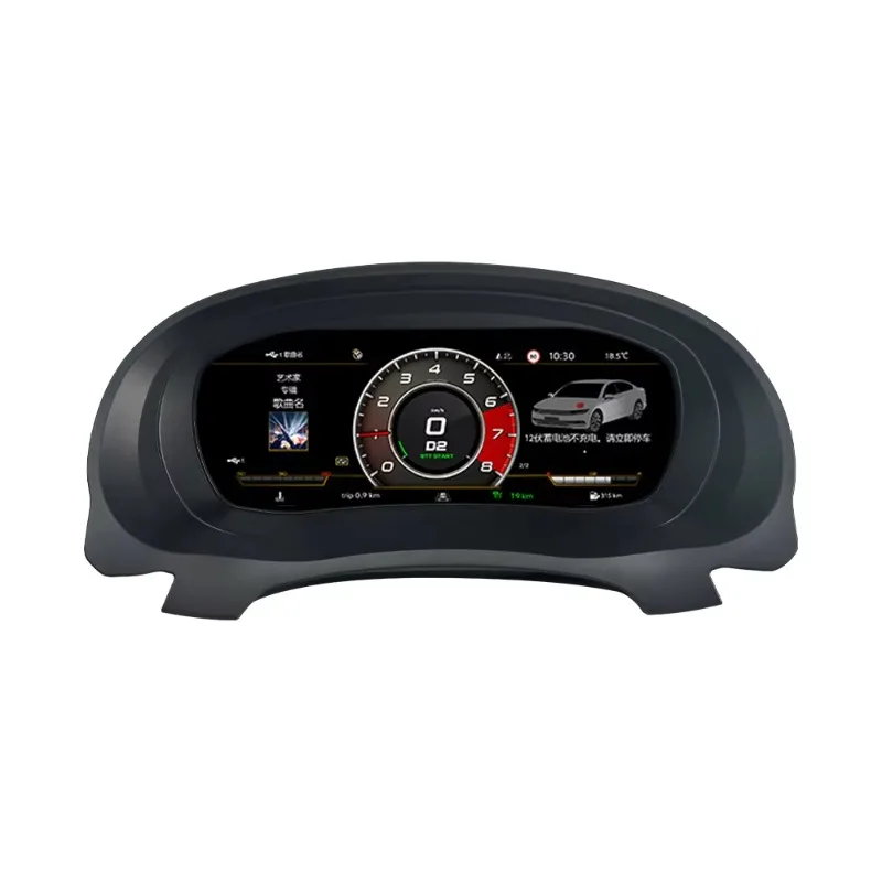 Android System Car Digital Speedometer Instrument Cluster for Golf Car Dashboard Lcd Display