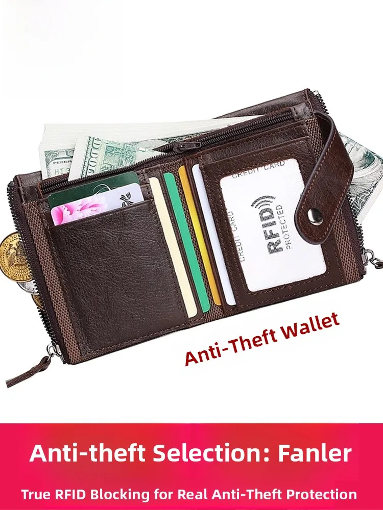 vanlemn-rfid-blocking-leather-wallet-men's-travel-study-abroad-anti-theft-magnetic-shield-genuine-cowhide-short-wallet