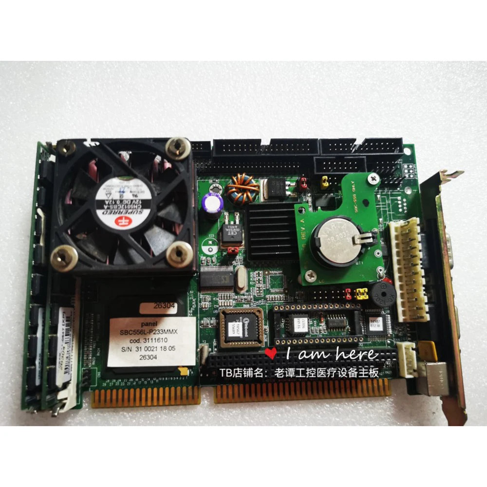 Pentium CPU CARD original disassembly industrial control motherboard SBC-556