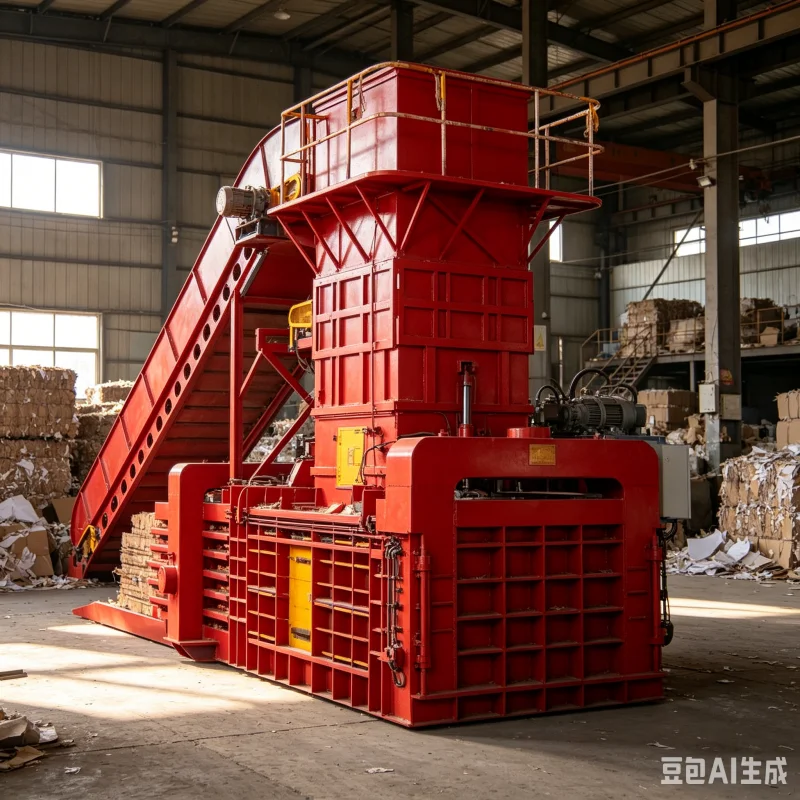 Labor Free Full Cycle Operation Fully Automatic Horizontal Baler Eliminate Manual Feeding Tying For Bulk Agricultural Waste