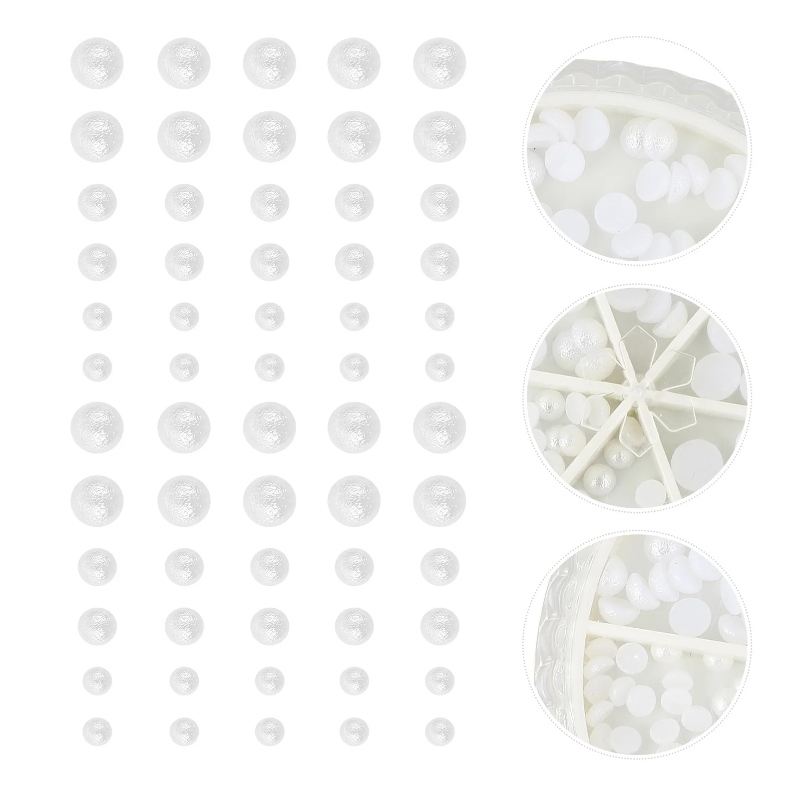 

Pearl Nail Decorations Gems for Nails 3D Art Manicure Accessories Charms ABS Exquisite naments Supplies DIY Salon