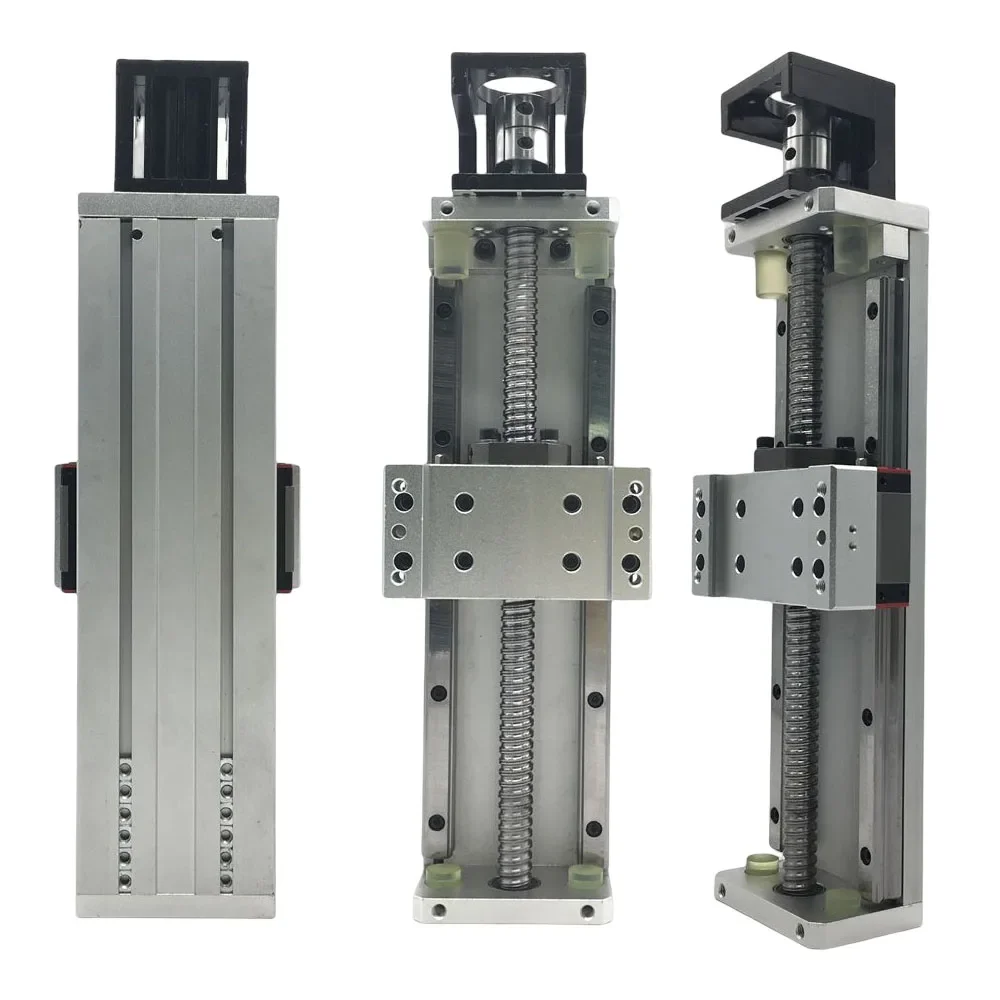 Imagem -03 - Kits de Alumínio do Motor Deslizante Guia Linear do Trilho Ballsscrew Sfu1605 1610 12 nm nm 3nm Nema23 57 100 1000 mm 2x15 mm