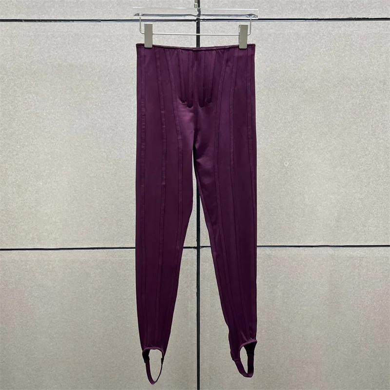 

Women's pants 2026 Spring new elastic fishbone slim pencil pants low waisted walking yoga pants Women's leggings y2k trousers