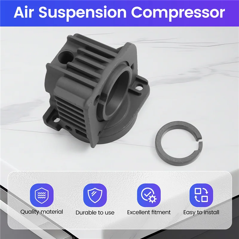 Cylinder Head Piston Rod Piston Rings Air Suspension Compressor 7L8616007A For  A6C6 Q7 E53 Four-Wheel Drive