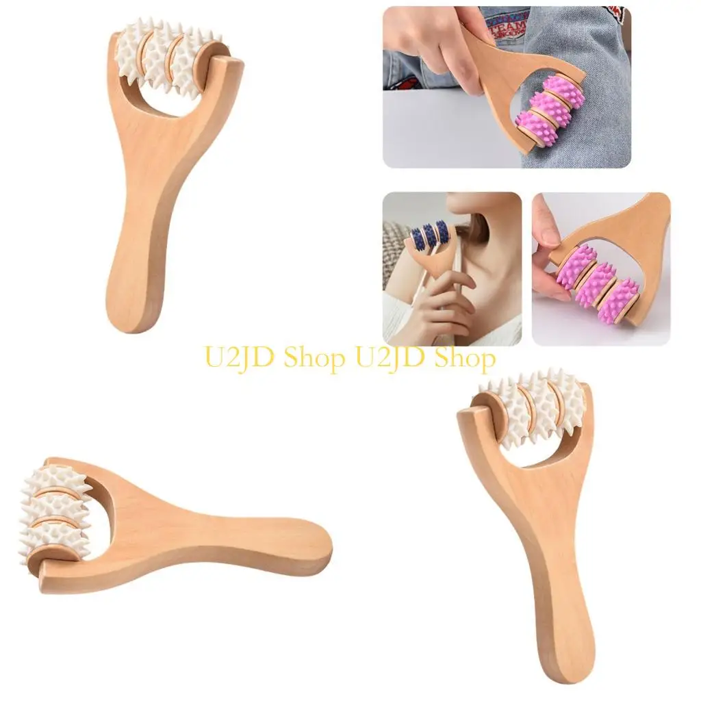 U2JD Compact Body Roller Massagers Manual Therapys Tool For Tension Release