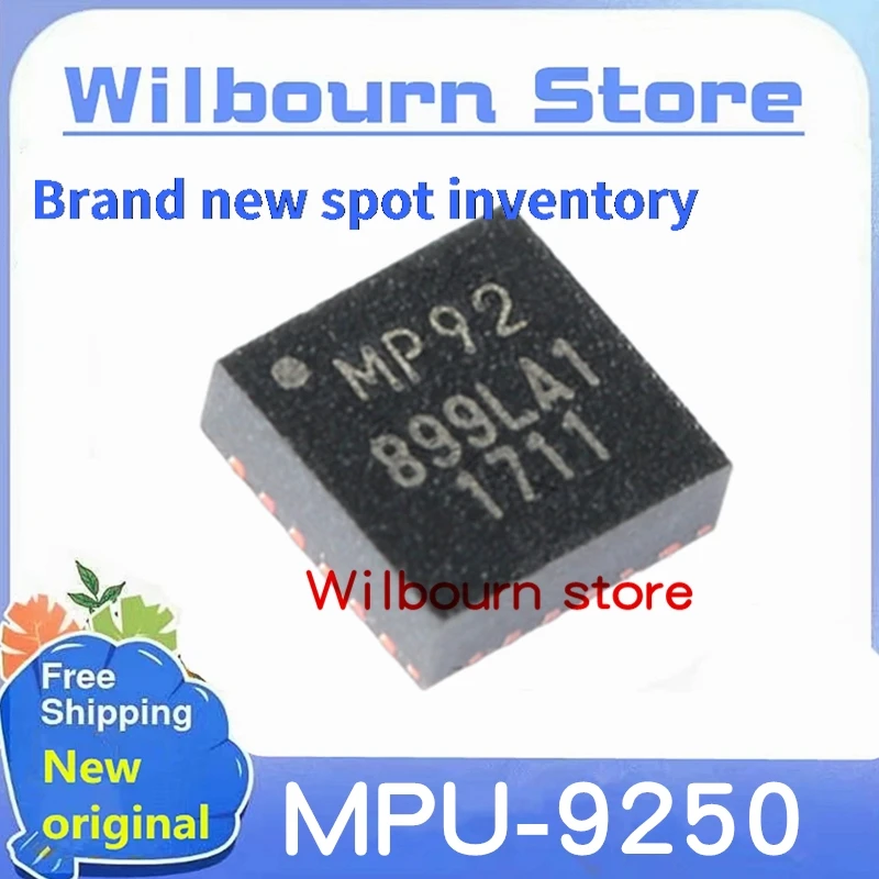 Own inventory   10PCS/LOT MPU-9250 MPU9250 MP92 QFN-24   accelerometer gyro sensor Order directly