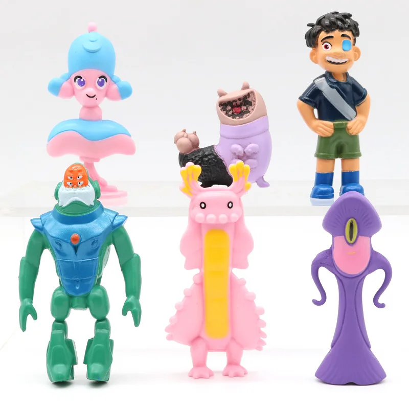 

Hot New 24pcs Disneyed Cartoon Anime Elio Kawaii Cute Elio And Monster Box Blind Toys Mini Model Figurine Doll Christmas Gifts