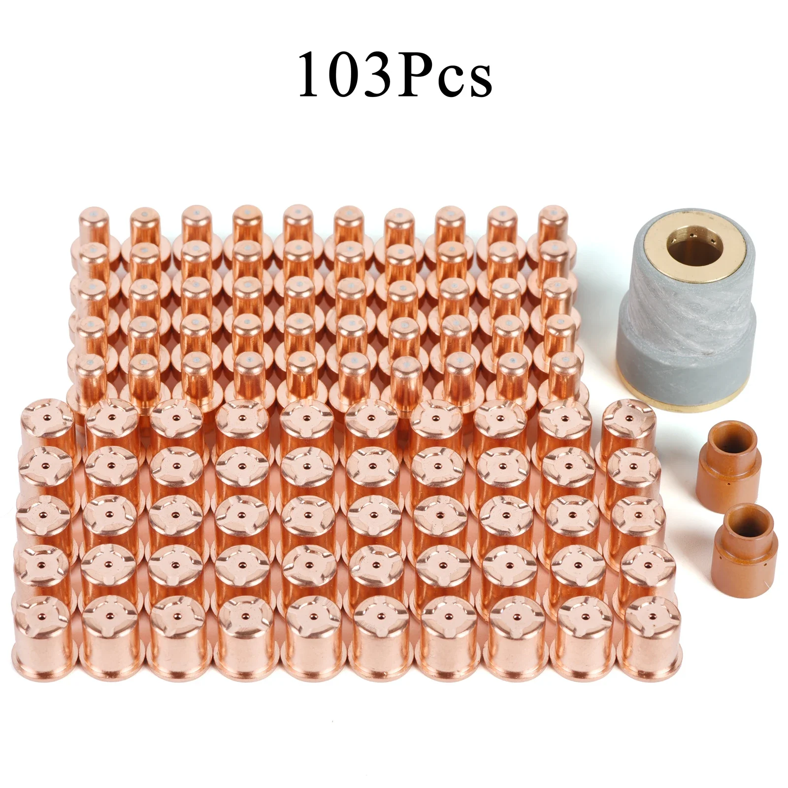 

103Pcs Nozzle Tip Electrode Shield Swirl Ring Air Gas Diffuser PE0007 PD0088 PC0003 P50 LT50 CB50 CB-50 Plasma Cutting Torch