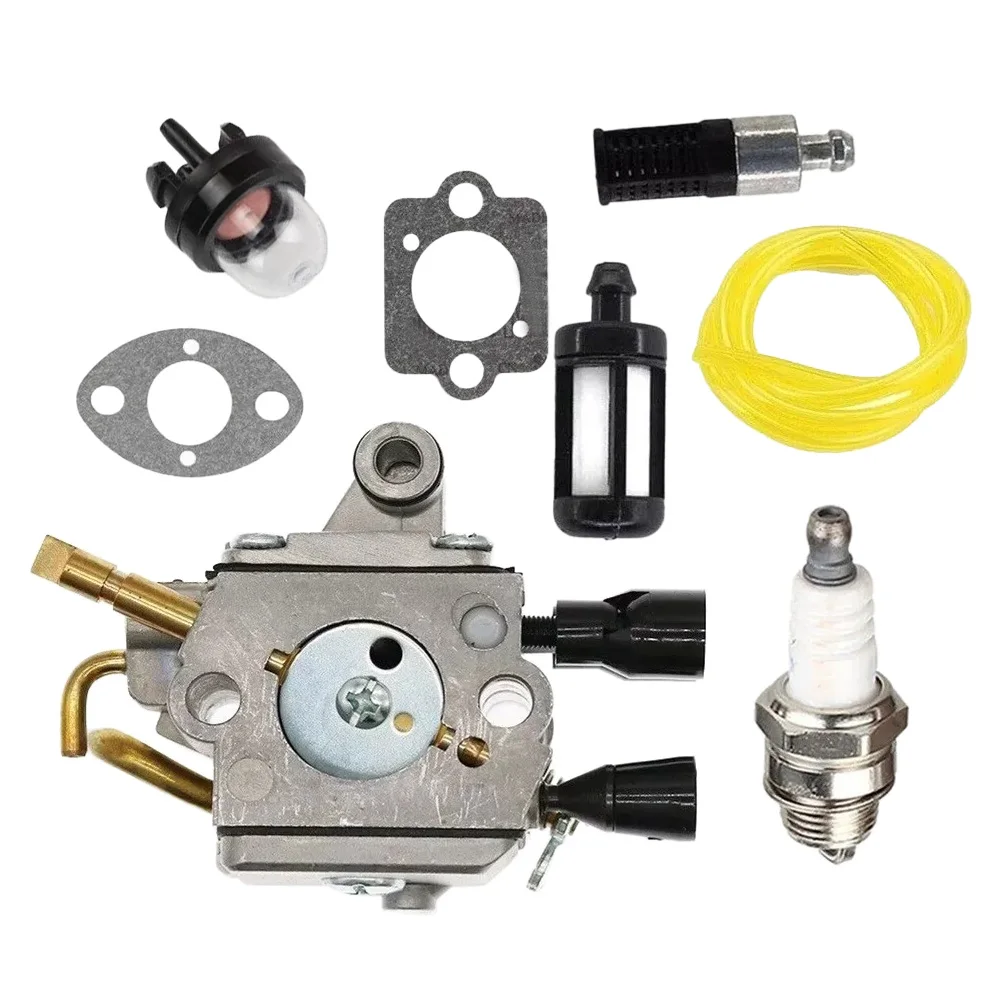 Carburetor Fuel Filter Spark Plug Kits 1137-120-0621 Fit for Stihl MS194 MS194T MS194TC MS194TCE Engine