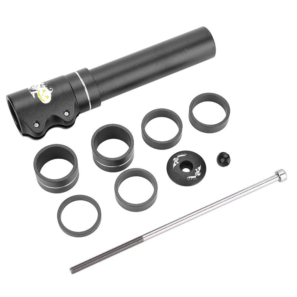 180 مللي متر ويك دراجة شوكة الجذعية موسع تمديد المقود الناهض محول الدراجات رفع دراجة الملحقات