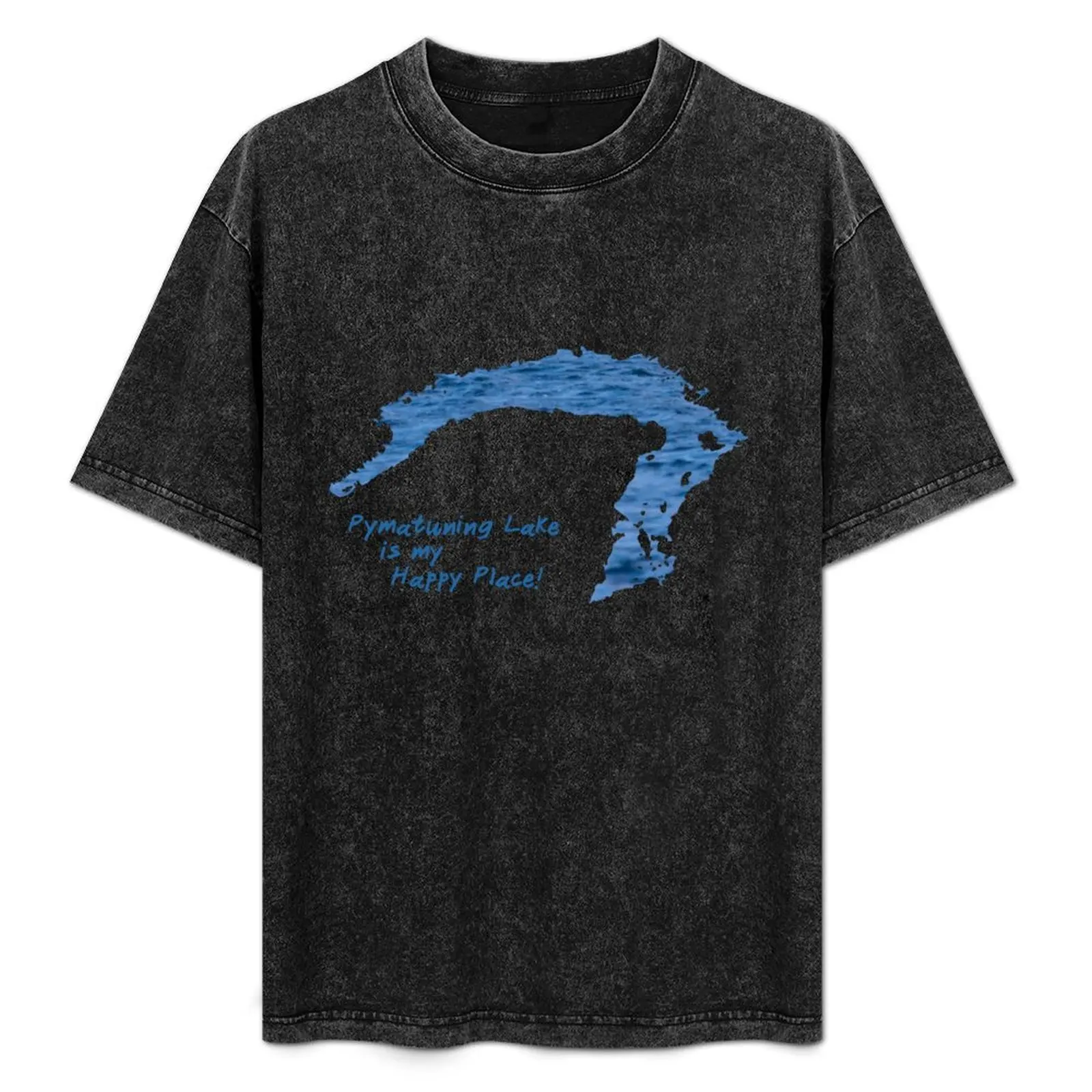 

Pymatuning Lake is my Happy Place! T-Shirt Relaxed Casual Short Sleeve Tee
