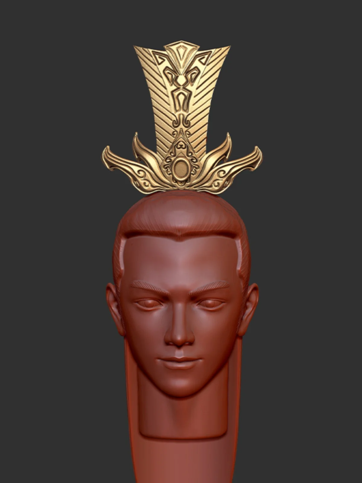 resin-headwear-resembling-ancient-chinese-literature-and-animation-game-sle-for-men-and-women-gold-and-silver-colored