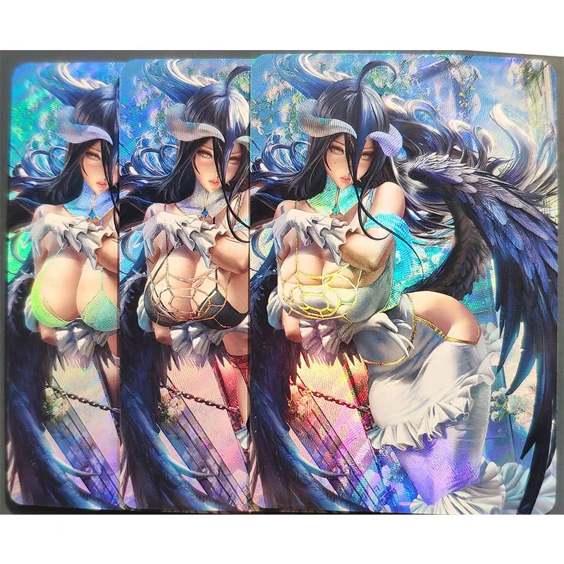 Anime Goddess Story ACG DIY Hot Stamping Collectible Cards Game Toy Cards Tifa Lockhart Yor Forger Christmas Birthday Present