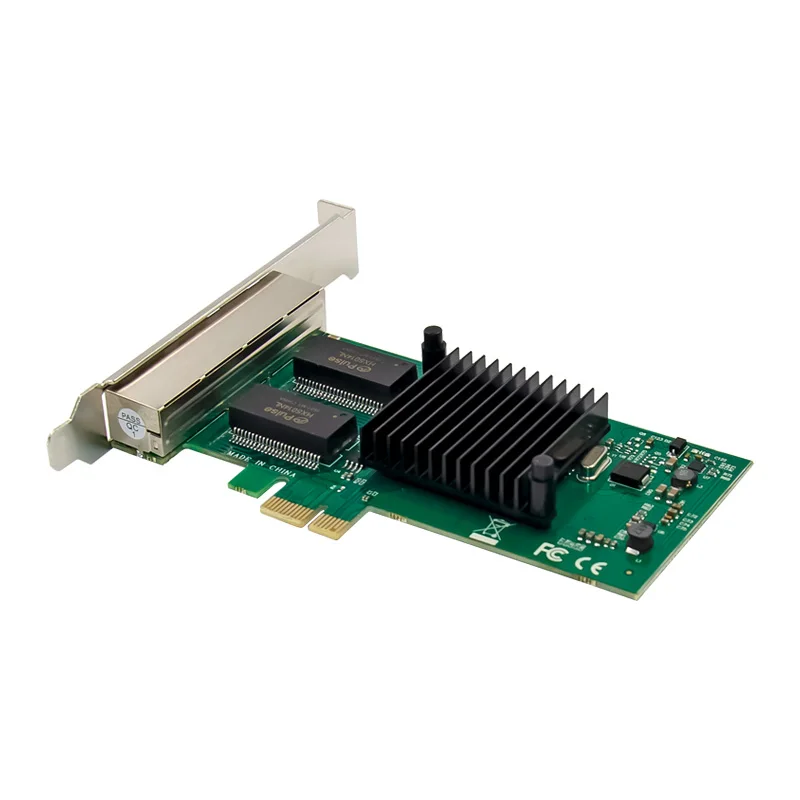 SUNWEIT ST7233 I350AM4 Quad-Port Gigabit Ethernet PCI-E X1 Internal Wired Network Card for Server Applications