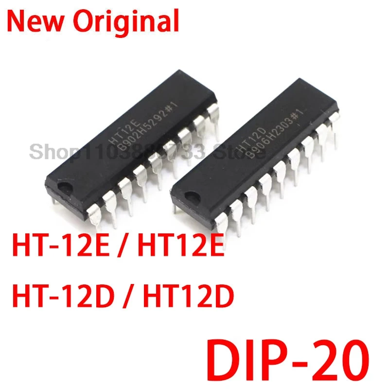 5 Buah 100% Baru HT-12E / HT12E HT-12D / HT12D DIP18