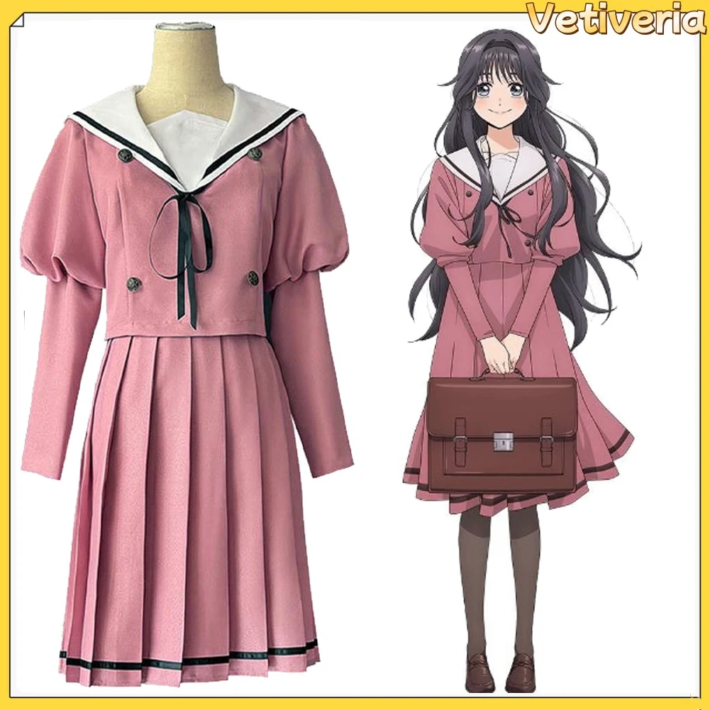 

Женская униформа Kaori Kuriguri, парики, ароматный цветок, аниме, цветы для ролевых игр, Хэллоуин, карнавал, вечерние, косплей, костюм, сумка, костюм