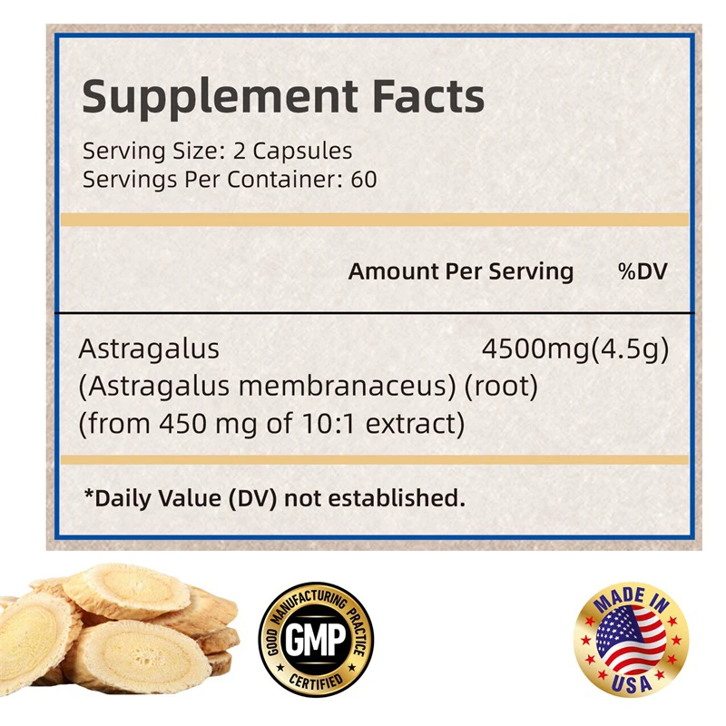 Astragalus – Unterstützt die Herzgesundheit, steigert die Immunität und lindert Stress