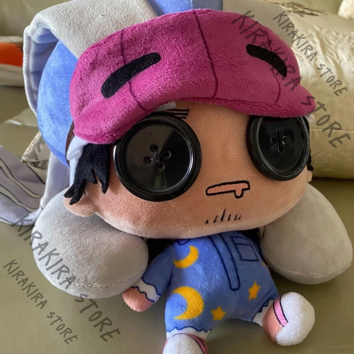 

Identity Ⅴ William Ellis 20cm Cotton Maumet Anime Q Version Adorable Forward Cosplay Figurine Gift Ornaments Christmas Present