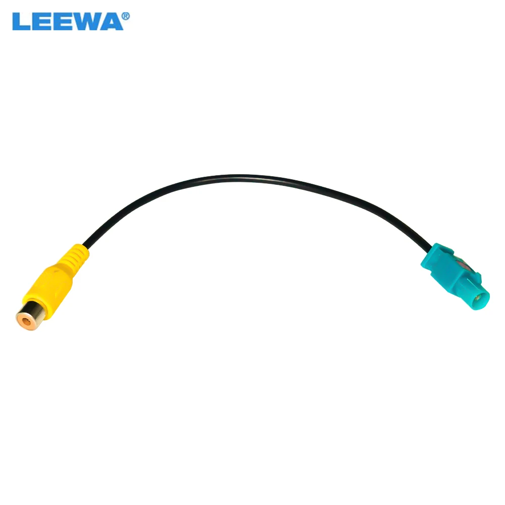 

LEEWA Universal Male Fakra To RCA Camera Retention Cable For Mercedes/Land Rover/Porsche/Ford And Various Vehicles