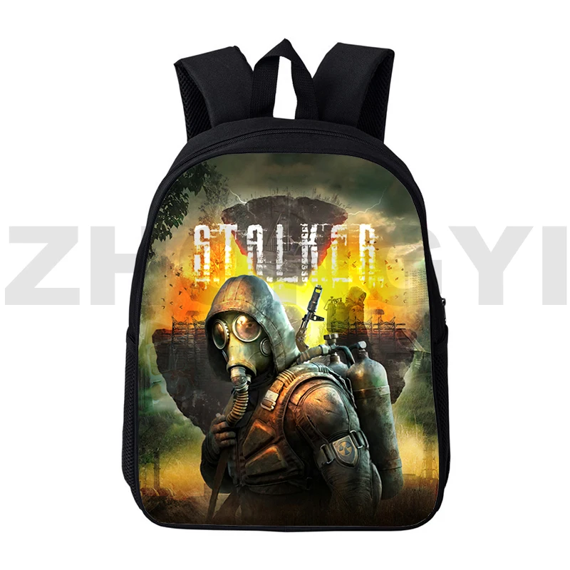 Shooting Game S.T.A.L.K.E.R. 2 Heart of Backpack Stalker 2 Shadow Daily Laptop School Bags for Teenager Bookbag Women Travel Bag