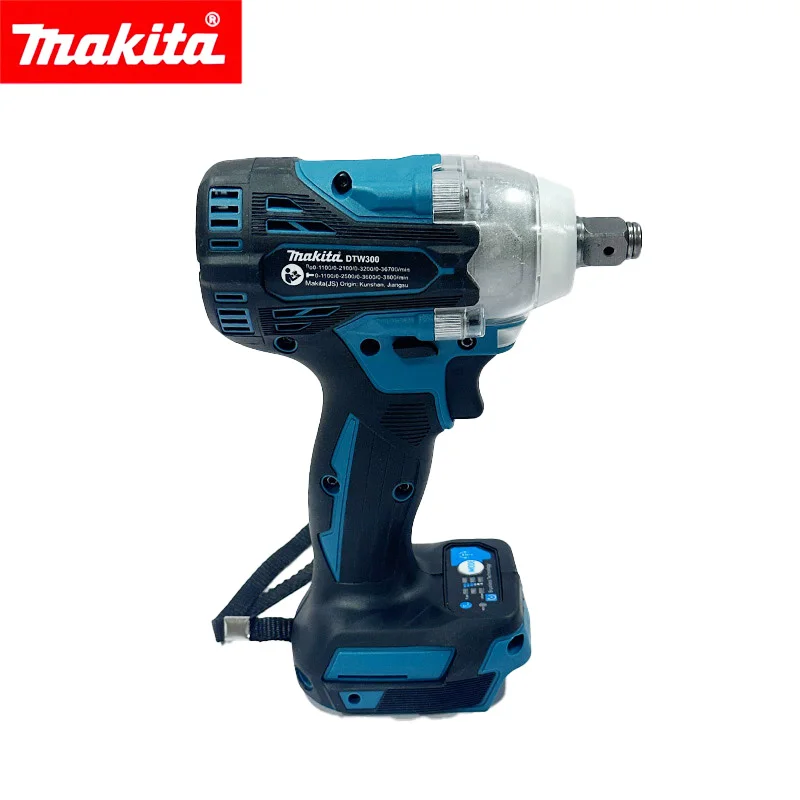 2026 New Makita DTW300 LXT Li-ion Brushless Impact Wrench, High Torque Wind Gun for Tire Auto Repair