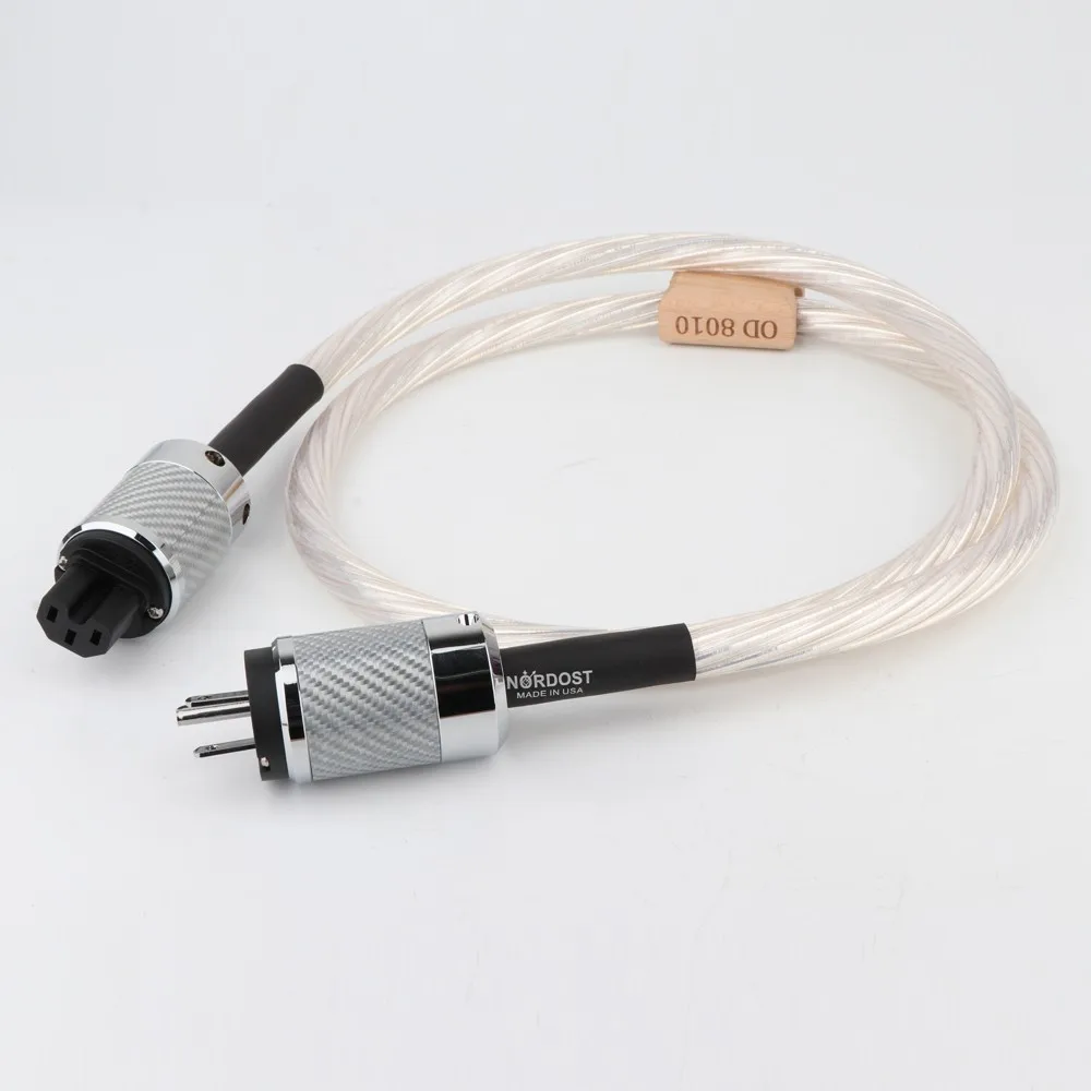 

Nordost odin 7N silver plated Supreme Reference Power Cable with Carbon fiber US power plug