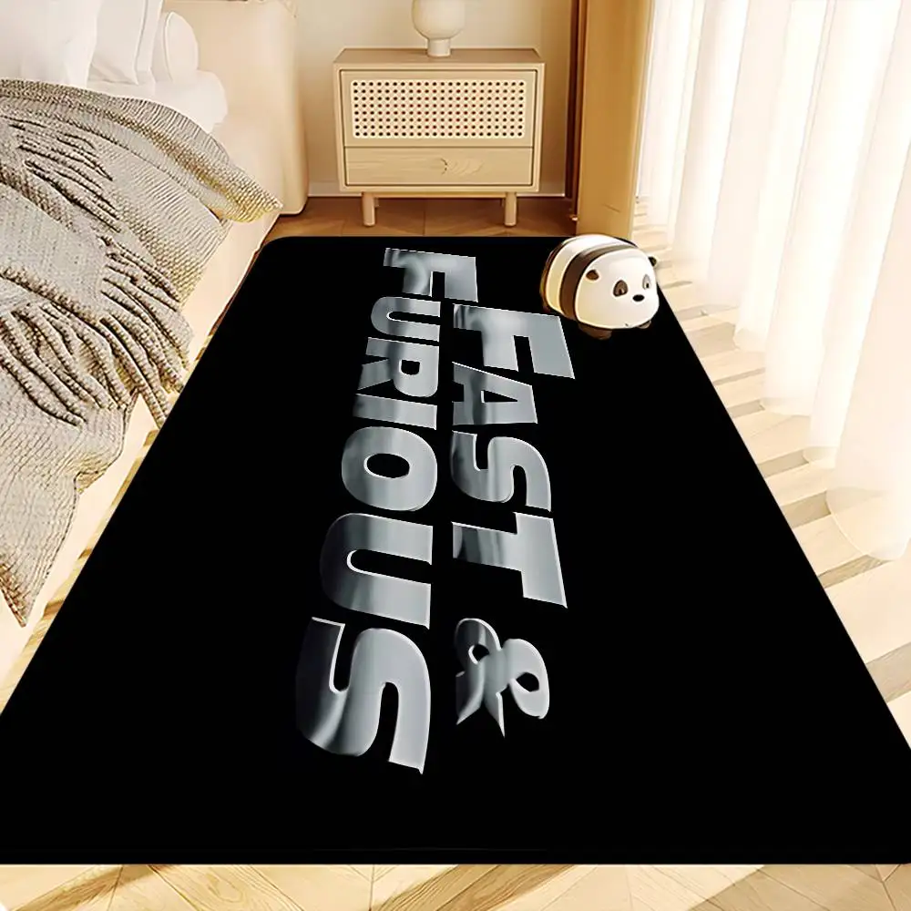 Movie F-Fast Cool Furious Kitchen Mat Cheaper Anti-slip Modern Living Room Balcony Printed Modern Home Decor
