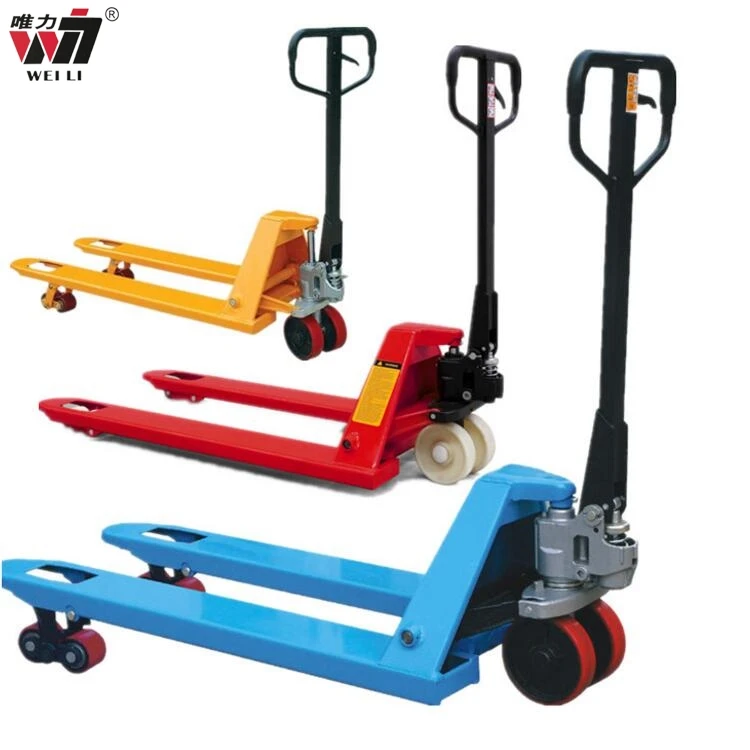 

Professional Wholesale High Quality Hand Pull Trolley Powered Pallet Truck Jack for Sale