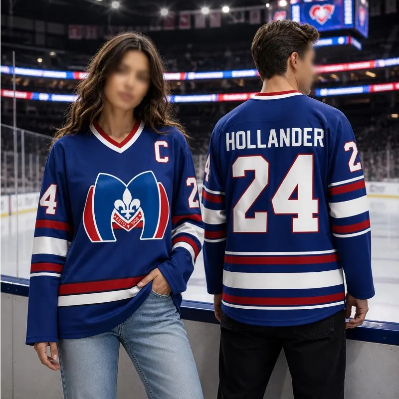 Heated Rivalry Jersey Hollanov Hookey Jersey Ilya Rozanov Shane Hollander Long Sleeve Sports Tee Casual Streetwear Unisex Shirts image 6