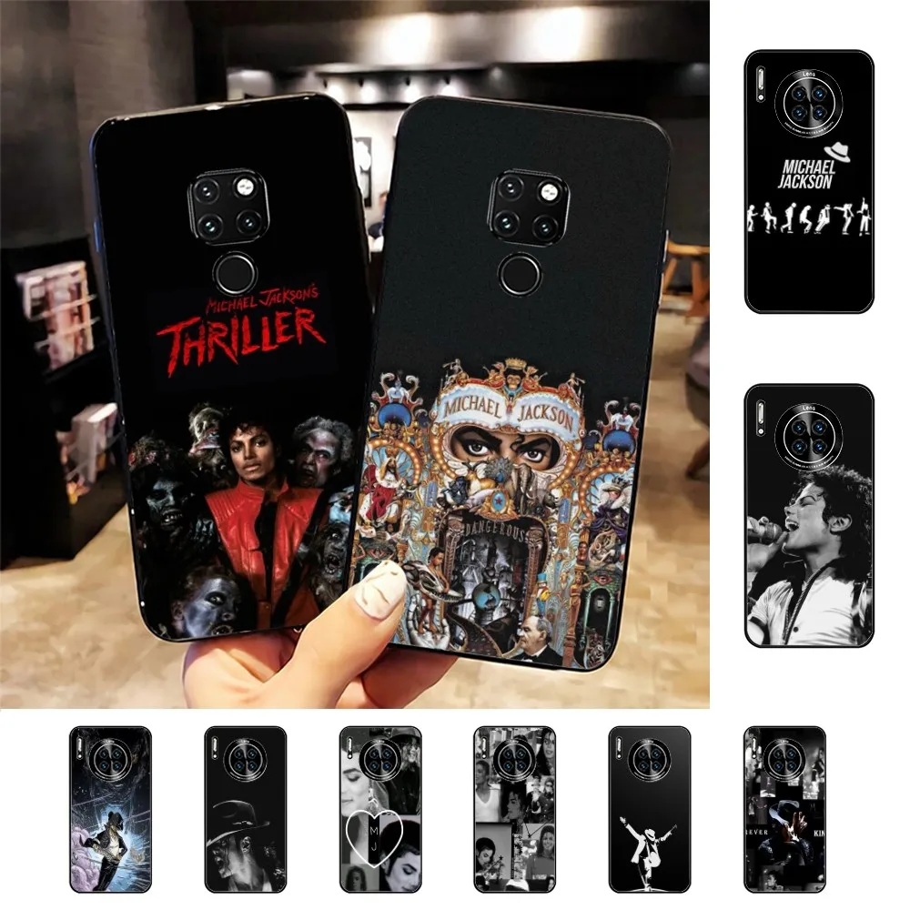 American Singer M-Michael J-Jackson Phone Case For Huawei Mate 10 20 30 40 50 lite pro Nova 3 3i 5 6 SE 7 pro 7SE