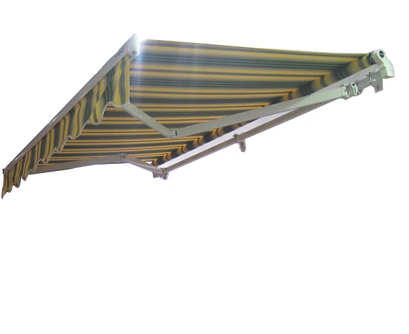 Patio and Garden Sunshade Motorized or Manual Retractable Awnings Folding Arm Awnings Waterproof Outdoor Awnings