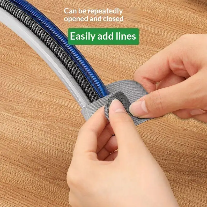 10/30/50Pcs Ties Fastening Wire Reusable Cable Organizer Cord Rope Holder Self Adhesive Adjustable  Straps Desk Ma