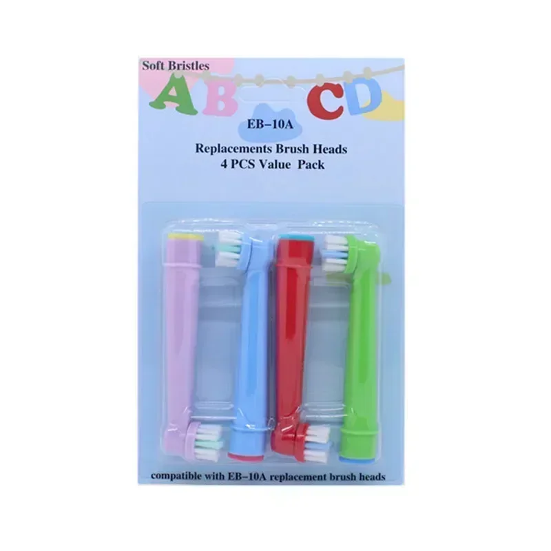 교체용 어린이 칫솔 헤드, 구강 B EB-10A 프로 건강 단계 전동 칫솔, 구강 관리, 3D Exce, 8 개