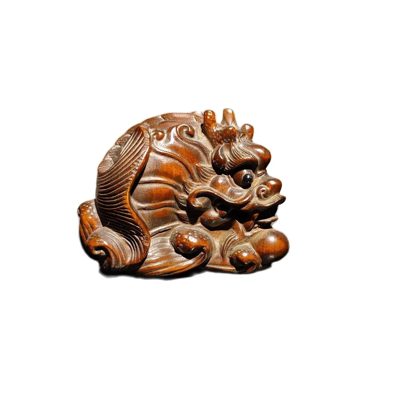 chinese dragon sculpture decor home decor statu Beautiful wood carving mini art