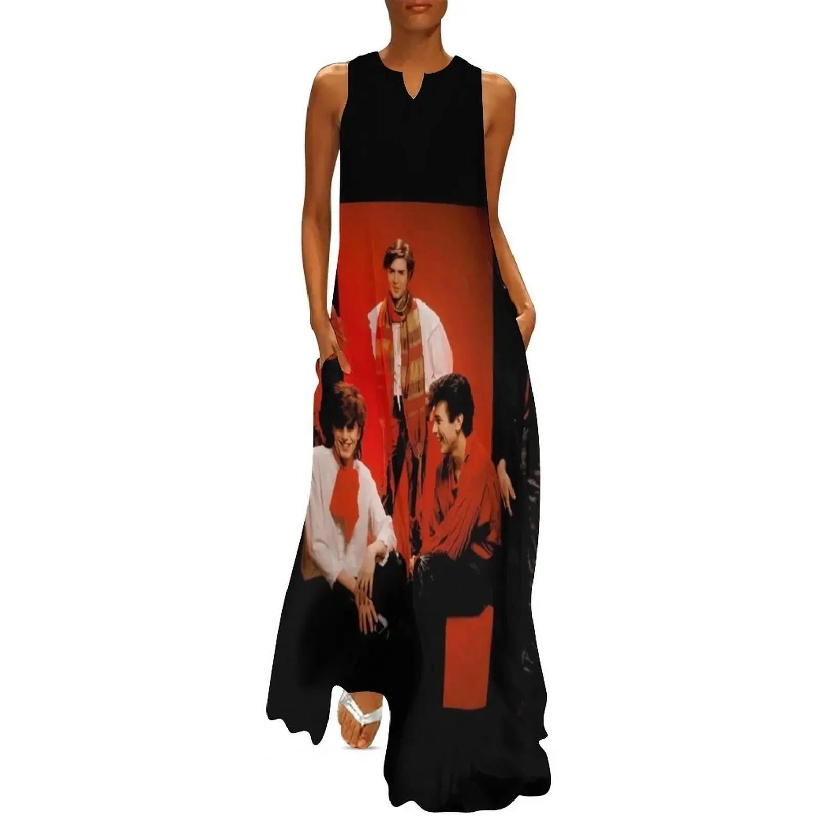 

Vintage 80s Long Dress womens clothing evening dresses luxury 2025 women dress long dresses for women Dress