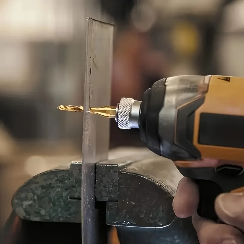 12개 6mm-20mm 고속 강철 나사 드릴 세트, 육각 나사 드릴 세트, M3-M10 목재-플라스틱 금속 나사 드릴 비트