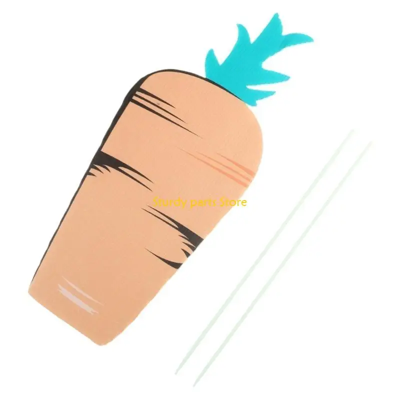 97QC Easter Garden Decoration Cartoon Rabbit Bunny Stakes Stakes Yard Sign Lawn Props