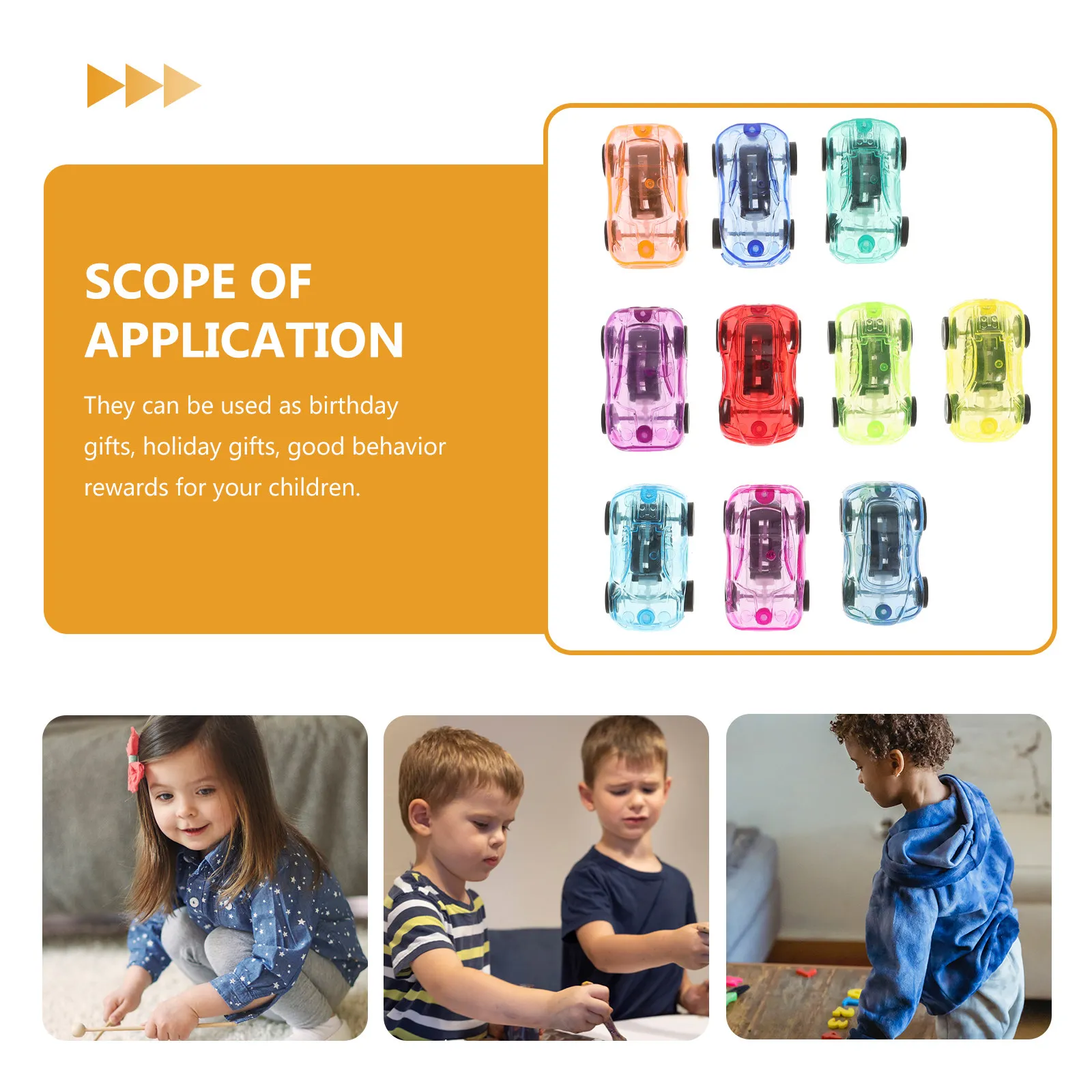 

30 шт. детских машинок-игрушек с инерционным механизмом, миниатюрные транспортные средства для детей, прочный пластик, не требуют сборки, портативные развлечения