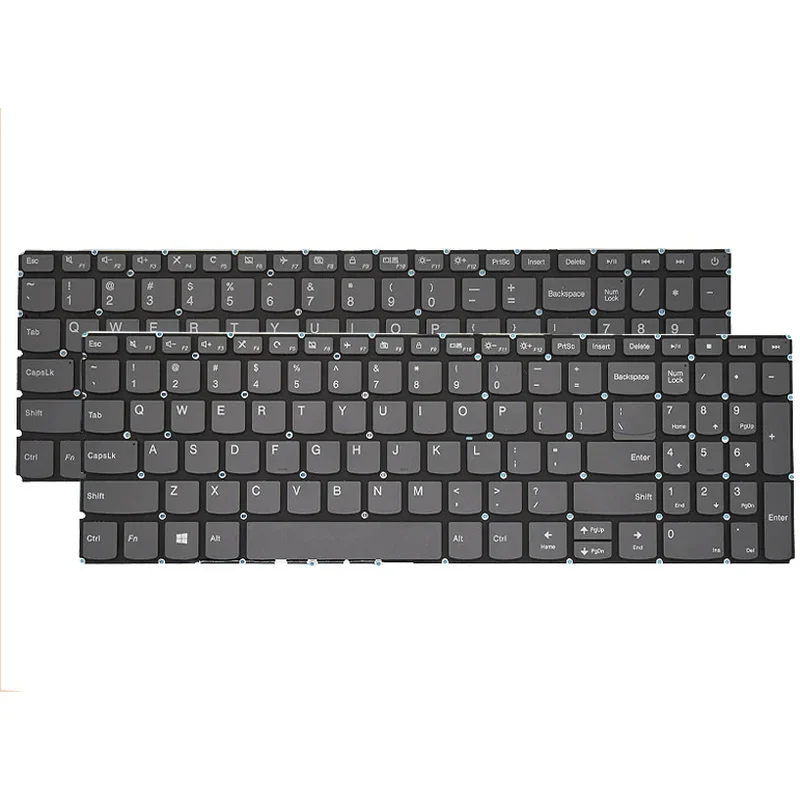 Original US Russian Laptop Keyboard For Lenovo Ideapad 320-15ISK 330-15ABR 520-15IKB 7000-15IKB V130-15IKB 320C-17ISK 330-17IKB