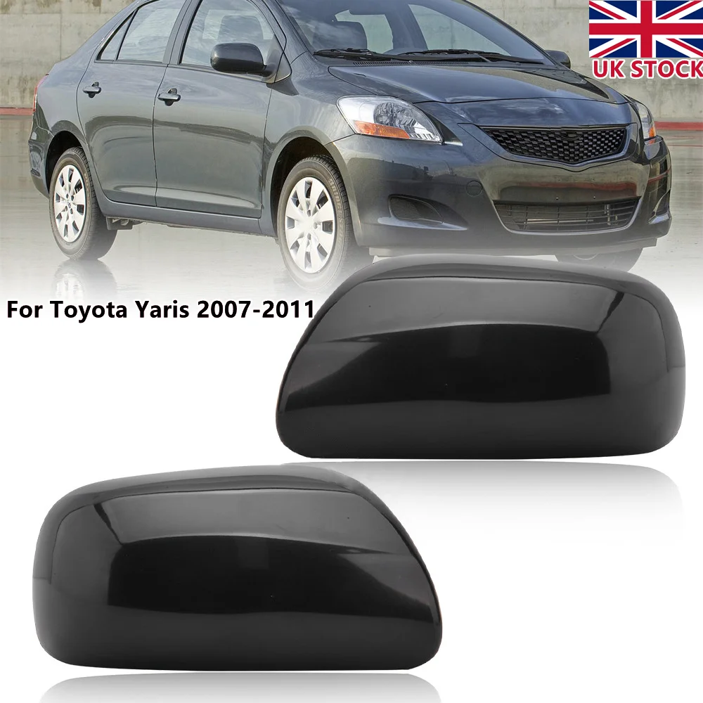 

For Toyota Yaris 2006 2007 2008 2009 2010 2011 Rearview Casing Car Exterior Rear View Wing Door Side Mirror Cover Cap Lid Shell