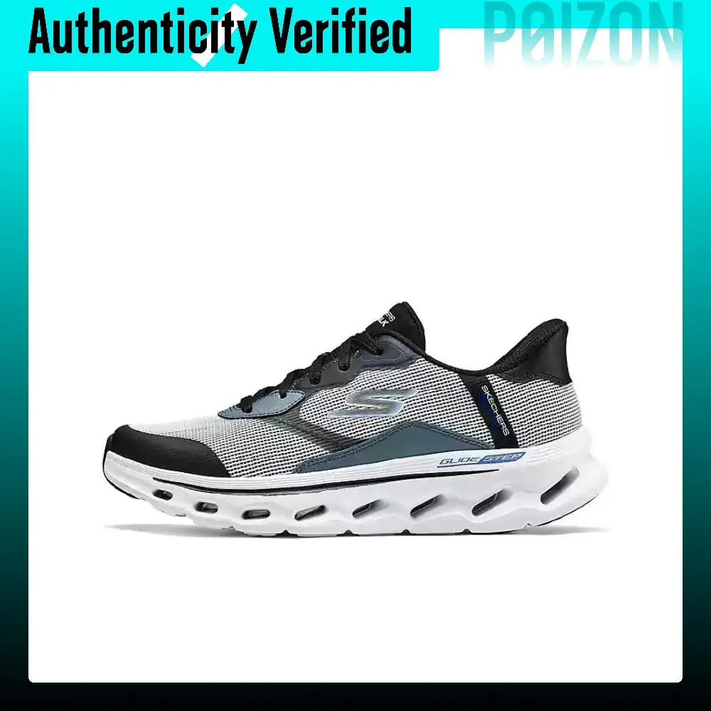 Skechers MEN'S GO WALK Low top Casual Shoes Men's White Black 216660-WBK