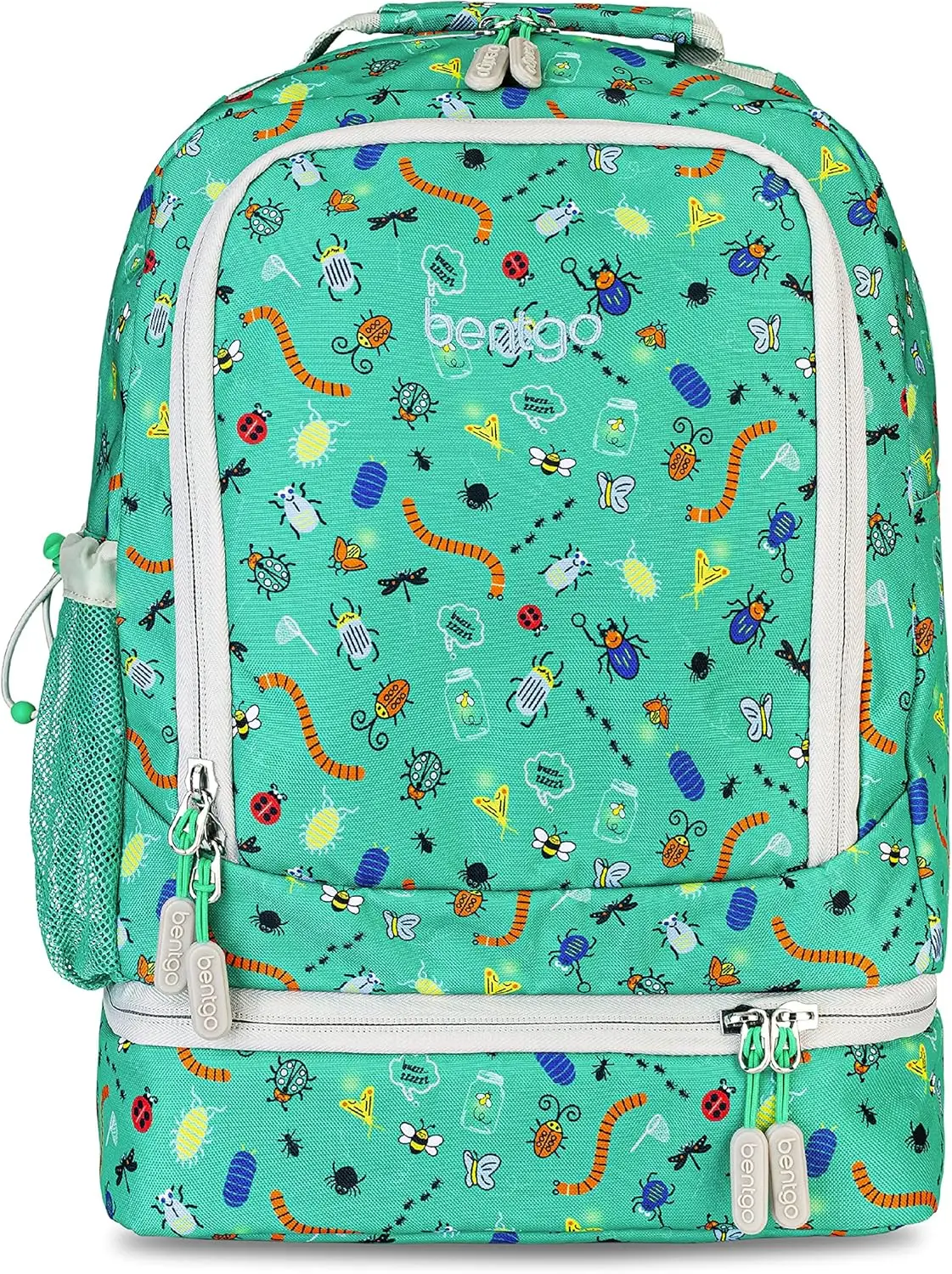 

Kids 2-in-1 Backpack & Insulated Lunch Bag - Durable 16” Backpack & Lunch Container in Unique Prints for School & Trave