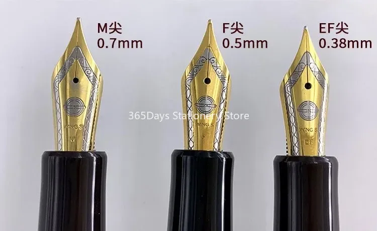 Hongdian Nib para Fountain-Pen, F/M Lâmina Longa Nib para Substituição de Canetas, Caneta Sobressalente Nibs, Escritório Prática