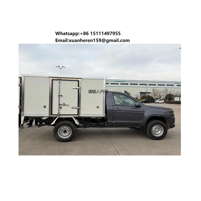 

New Hot Sale Dry Truck Body Pickup Dry Van Box Truck Bodies Parts Transport OEM Custom Pickup Truck Body Manufacturer