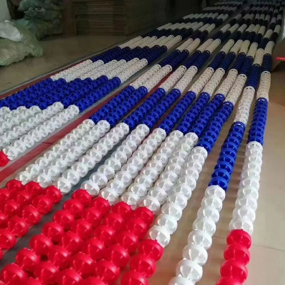 15 سنتيمتر حمام سباحة اكسسوارات بركة حبل يطفو تقسيم حوض السباحة الماس على شكل العوامة تعويم خط الحارة #5