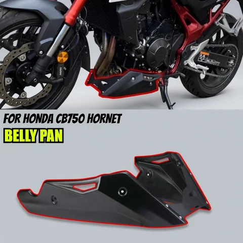 Motorcycle Belly Pan Lower Engine Chassis Guard Decorate Finish Plate Accessories for Honda CB750 CB 750 Hornet 2023 2024 2025