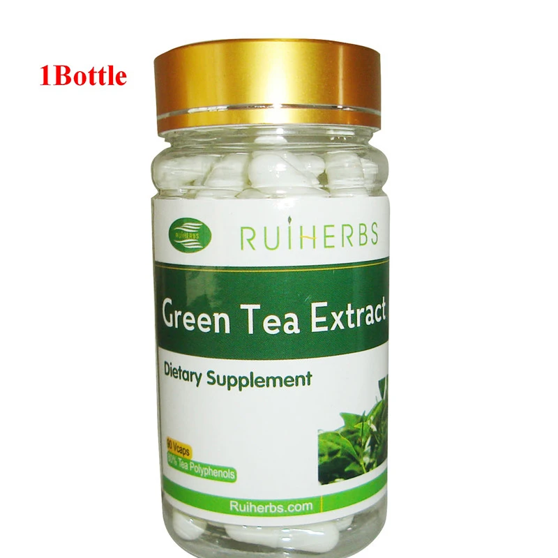 

1Bottle -90pcs, Green Tea Extract Tea Polyphenols Capsule