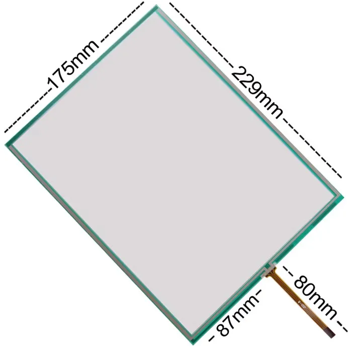 

10.4inch 4wires 228*175mm Touch Screen Digitizer Glass for N010-0554-X225/01 N010-0554-X122/013G Panel Sensor Resistive