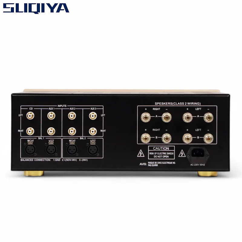 Pré-amplificador SUQIYA-Referência Accuphase C3850 + E550 Classe de alta potência A e B Amplificador de combinação de pontes totalmente balanceadas