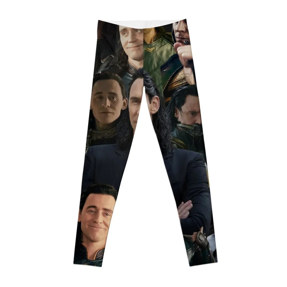 

Tom Hiddleston collage Leggings Women's sports leggings women's push up leggings